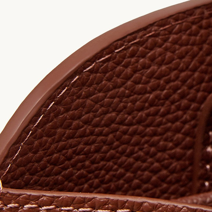The Executive Structured Genuine Leather Bag - Sophisticated Paneled Work Tote