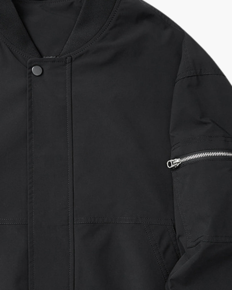 Minimalist Bomber Jacket