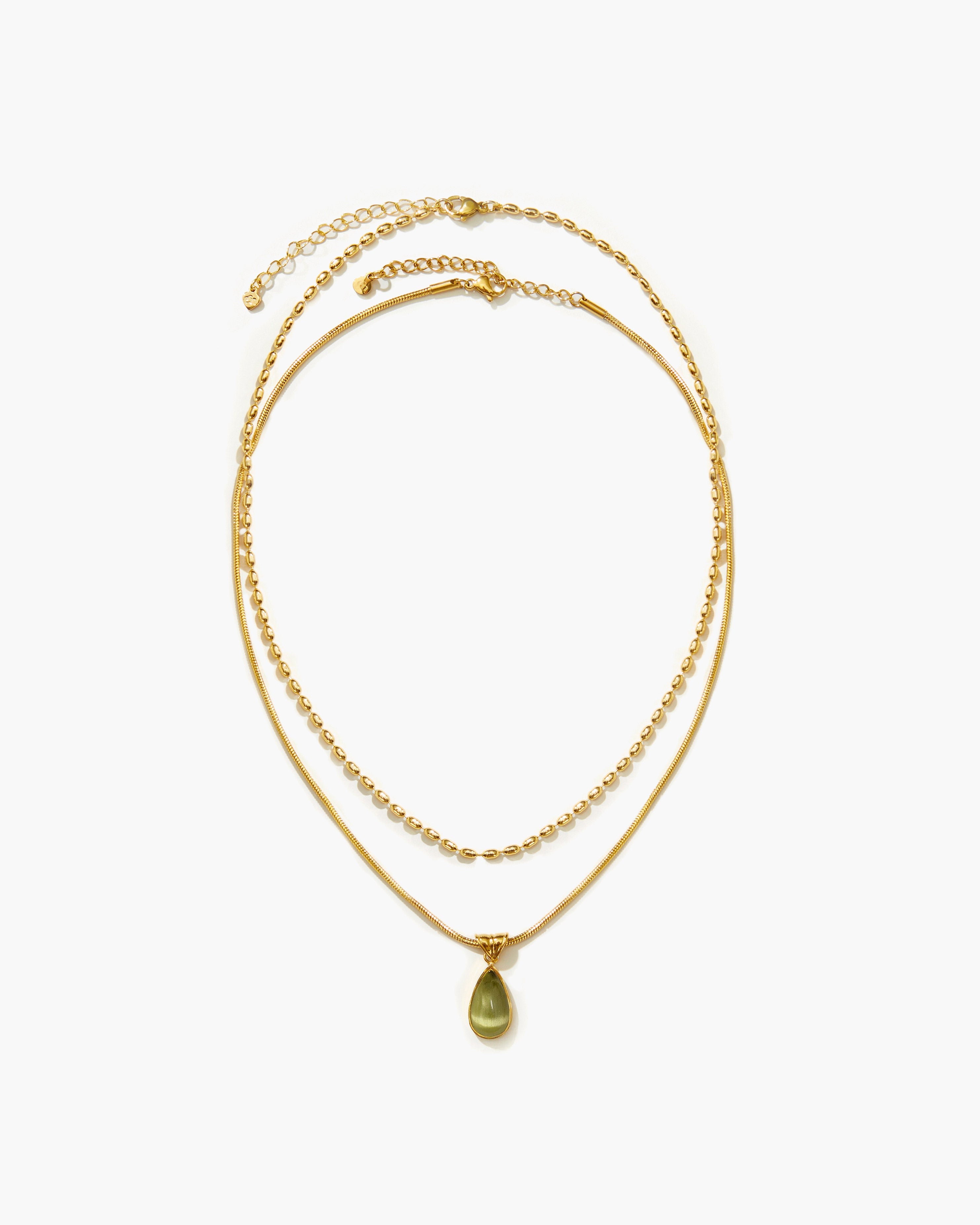 Waterdrop Necklace Set