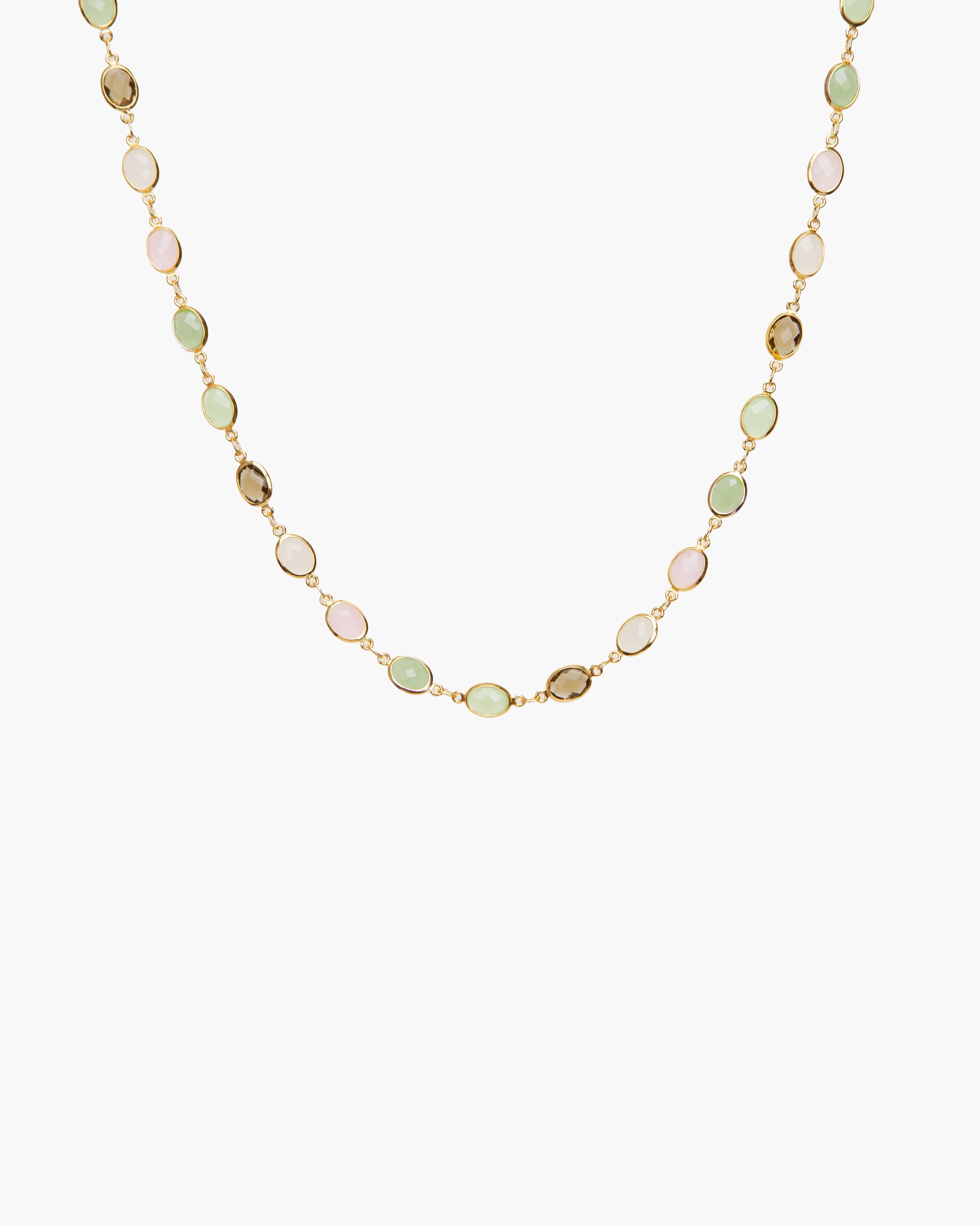 Whimsical Romance Stone Necklace