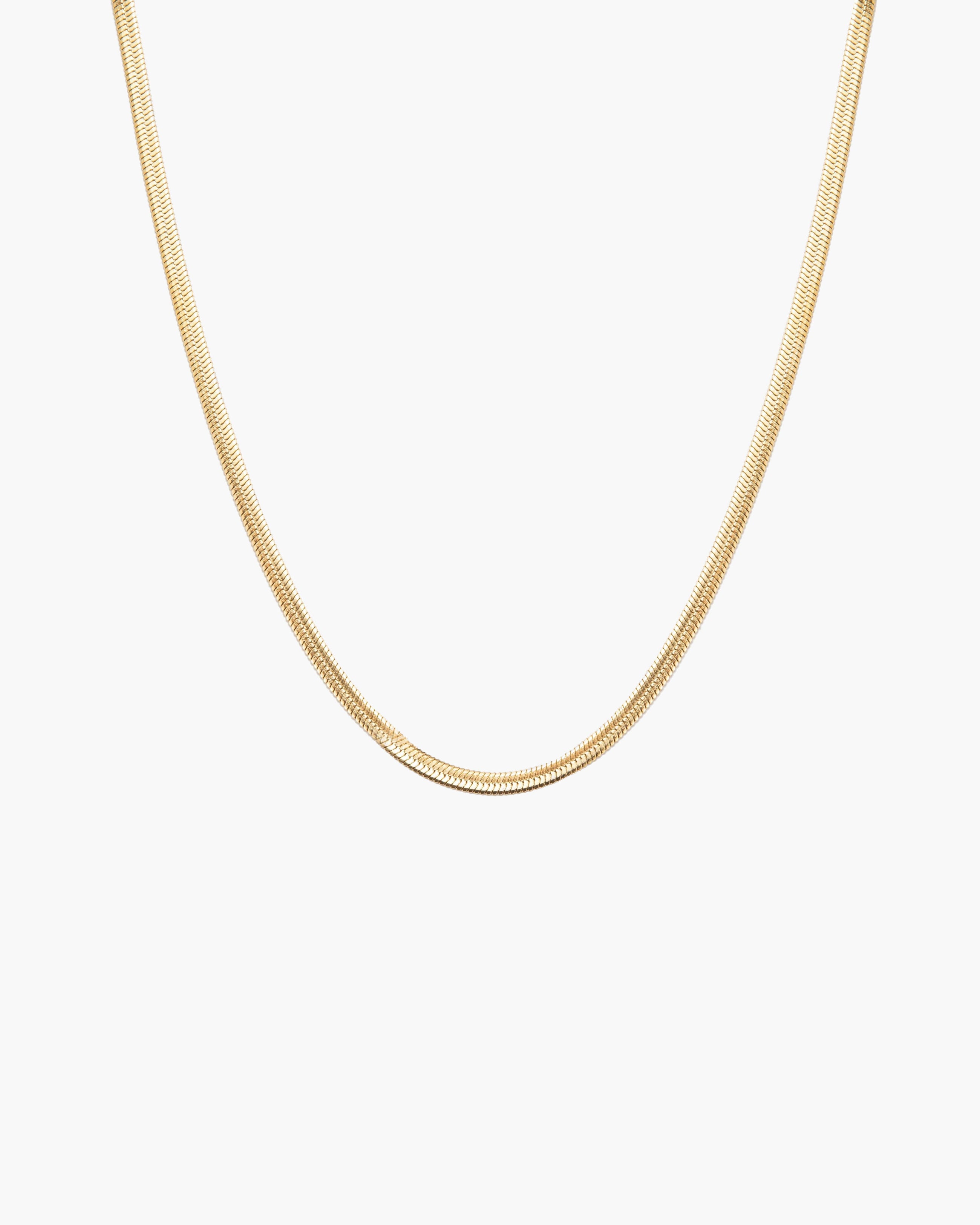 5mm Herringbone Chain Necklace