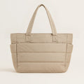 Cloudy - The Roomy Puffy Tote Bag (Fall Edition)