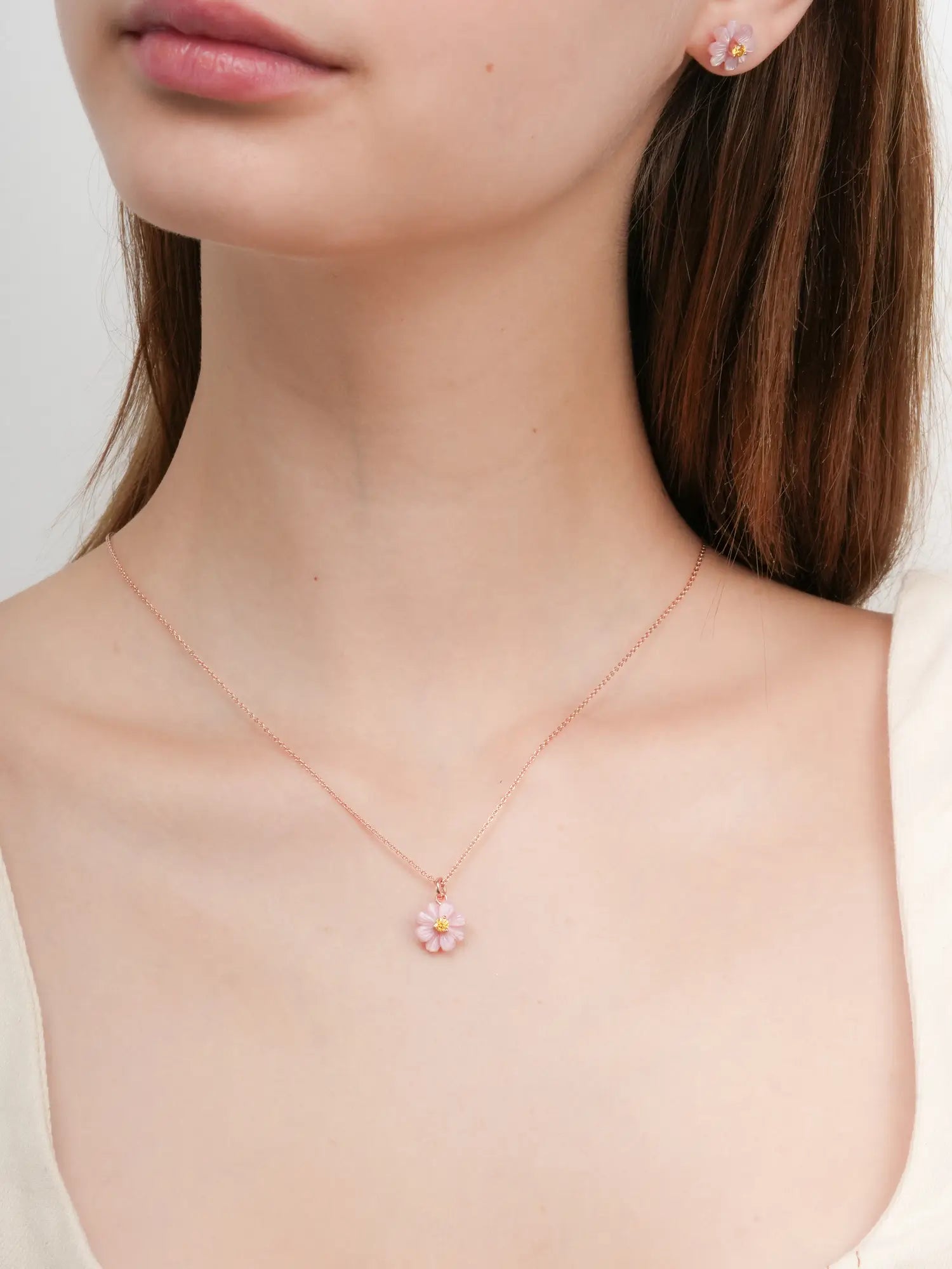 Carved Cosmos Necklace