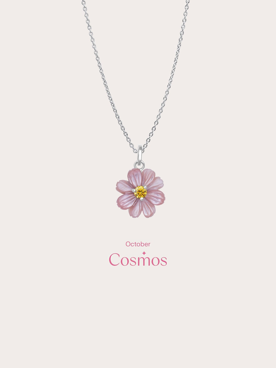 Carved Cosmos Necklace