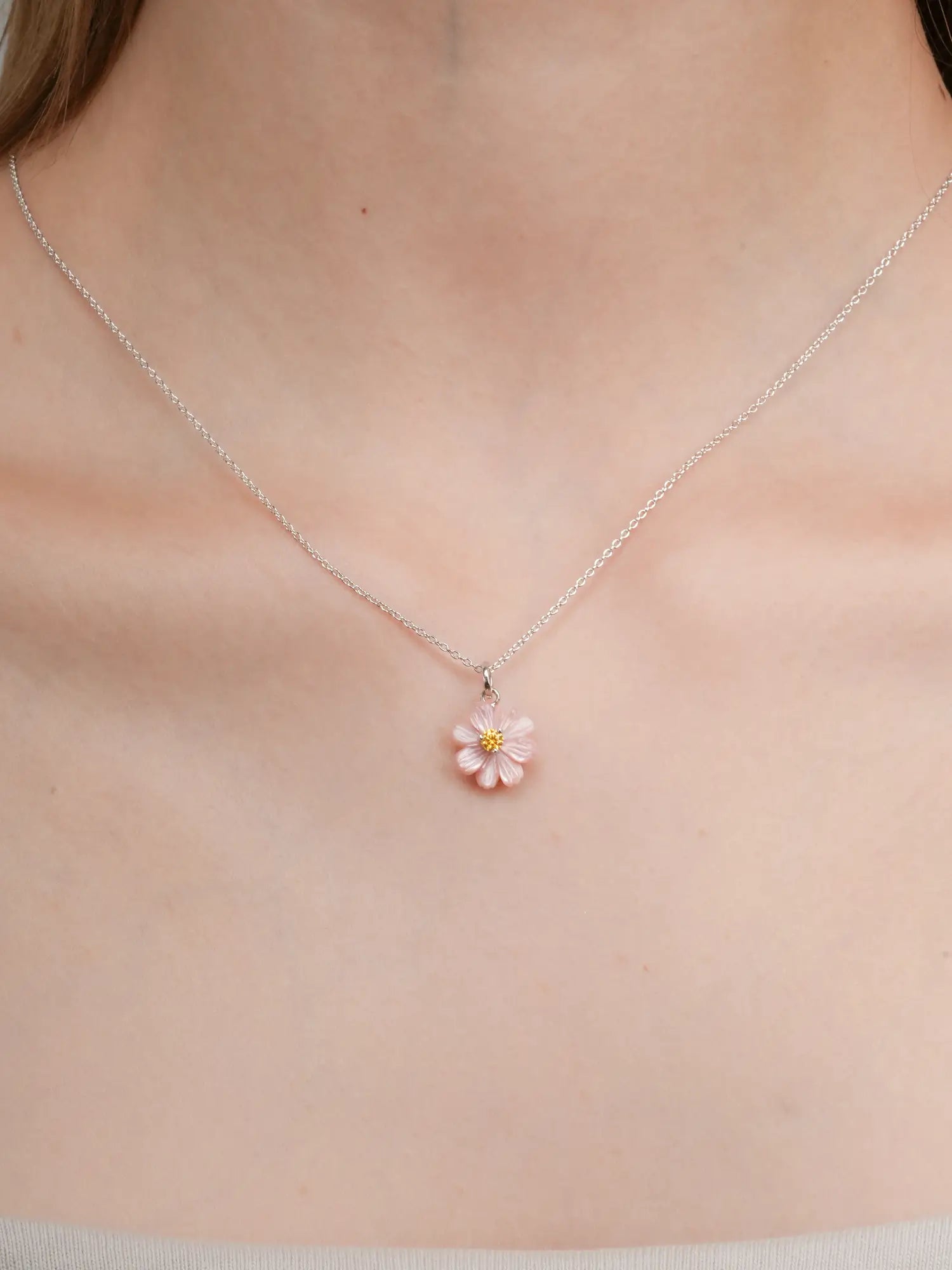 Carved Cosmos Necklace