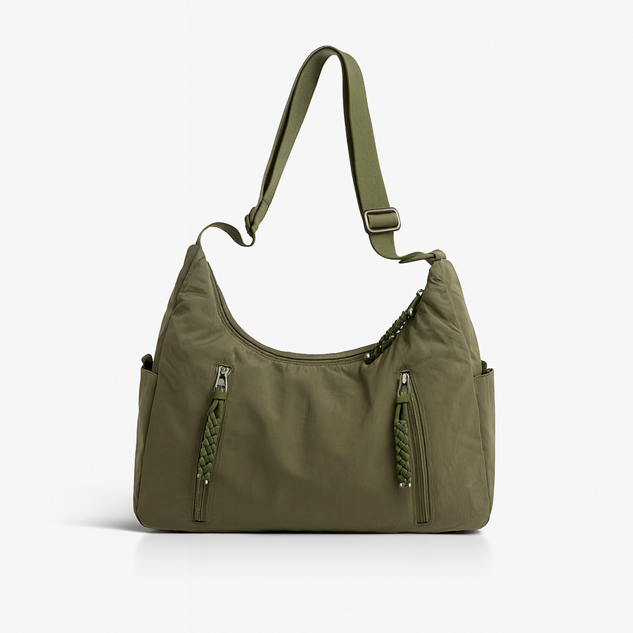 Heritage Nylon Shoulder Bag