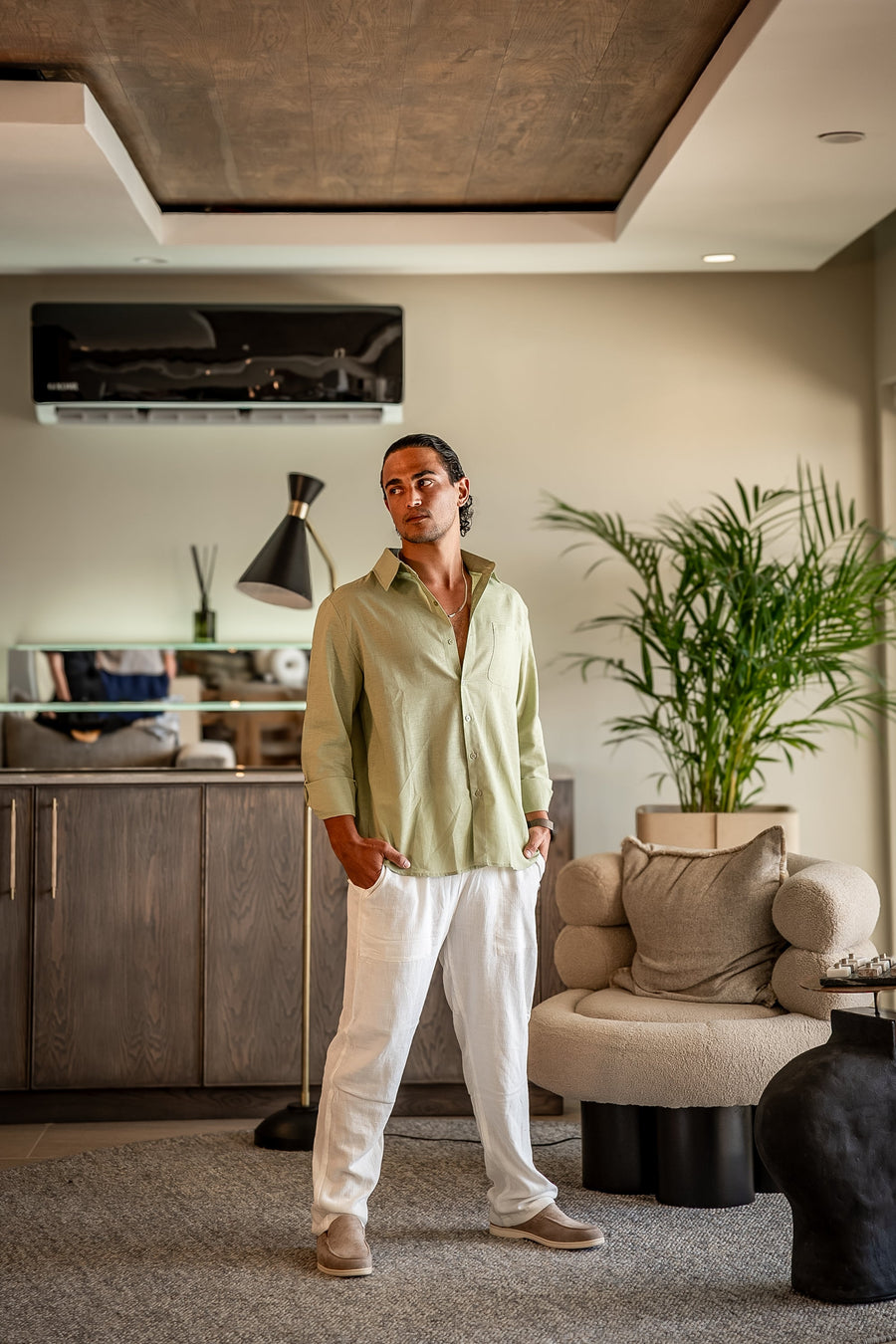 Old Money Linen Combo (Longsleeve)