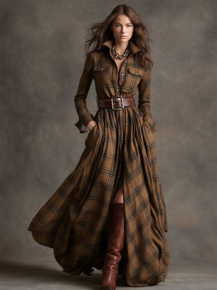 Poppy - Classic Belted Shirt Dress