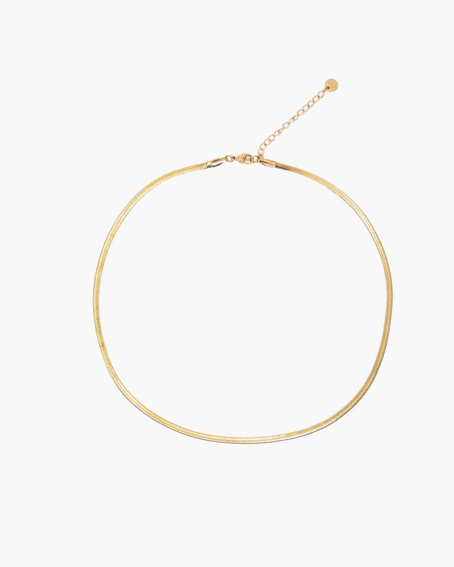 3mm Herringbone Chain Necklace