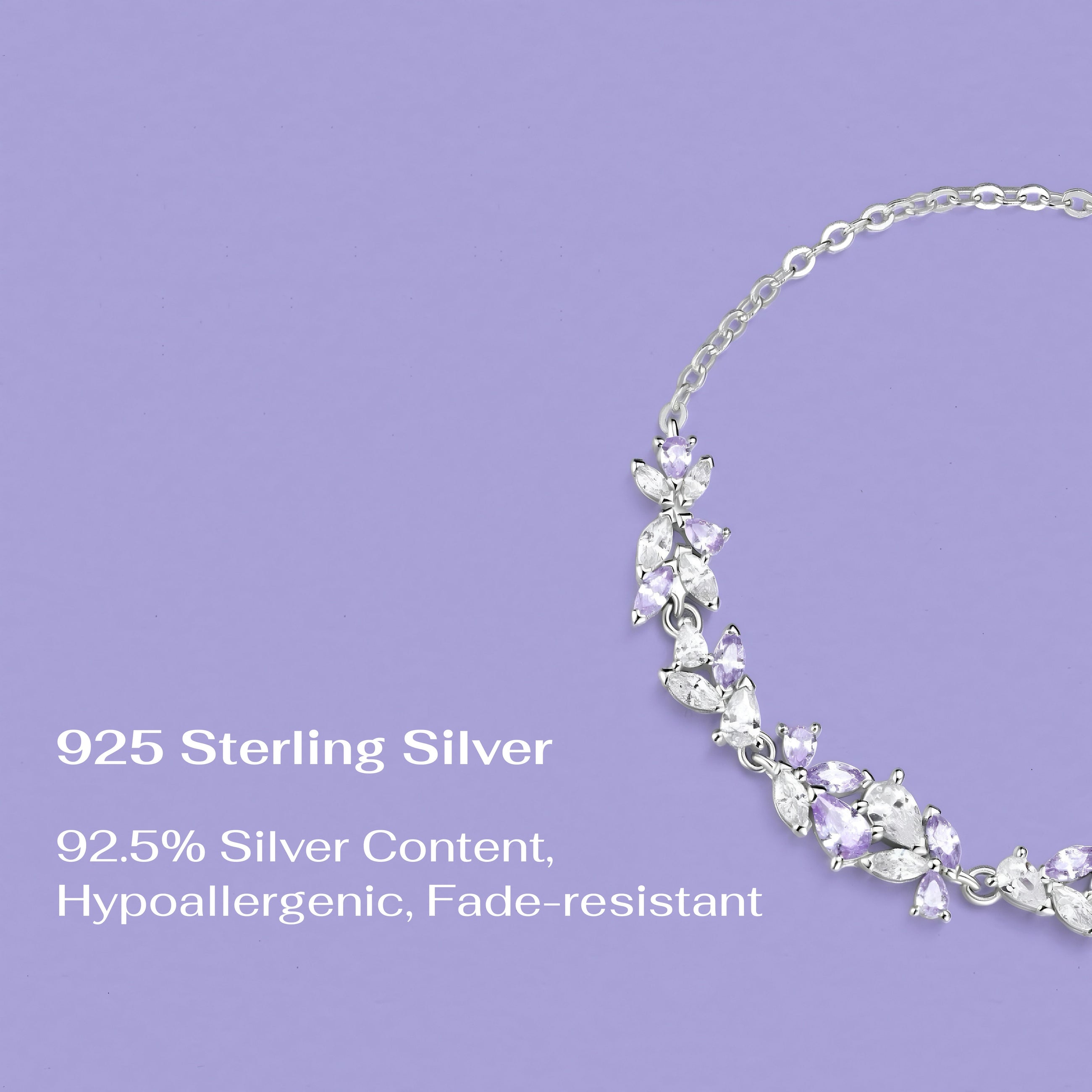 Lavender Wisteria Artistry Bracelet