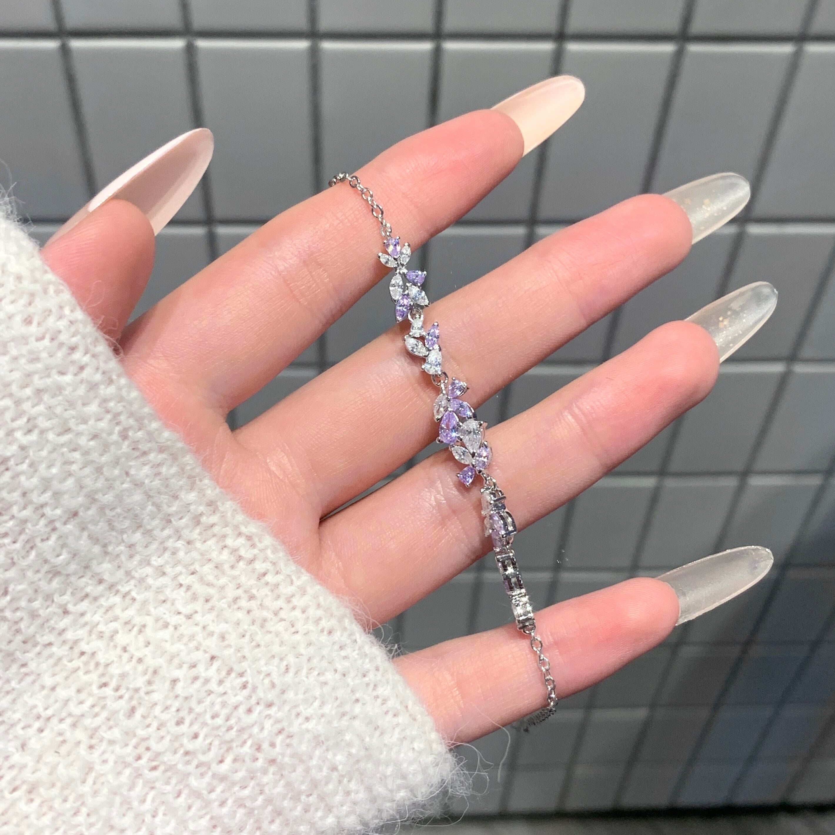 Lavender Wisteria Artistry Bracelet