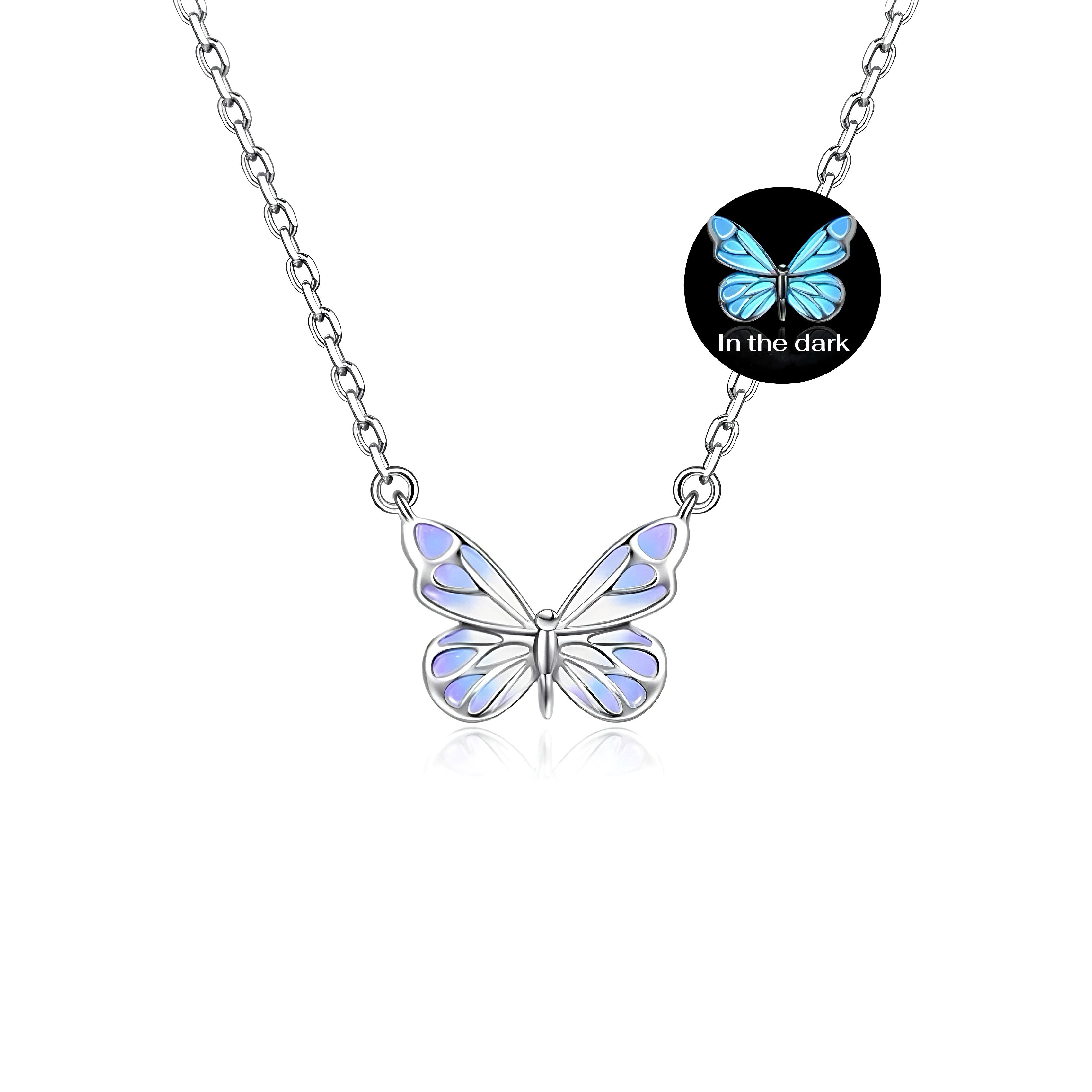 [Limited Edition] Dreamy Purple Butterfly Jewelry 2-in-1 Set