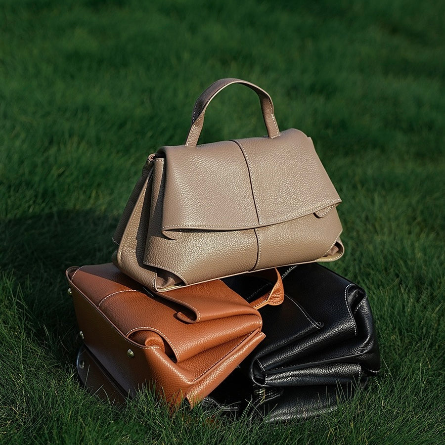 Women's Genuine Leather Designer Handbag