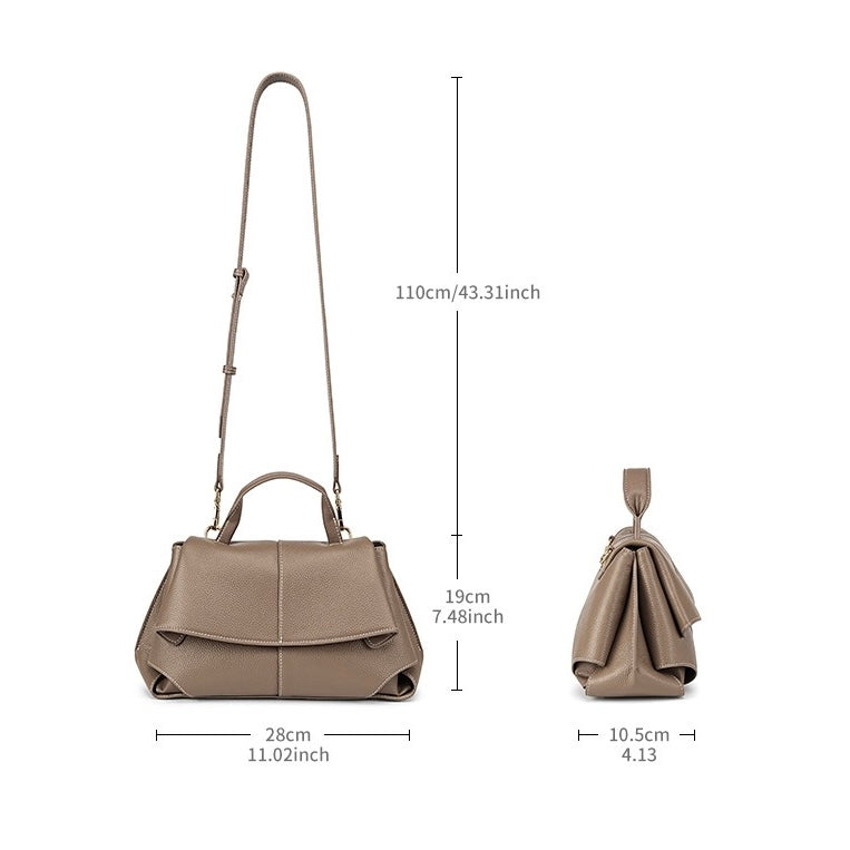 Women's Genuine Leather Designer Handbag
