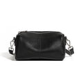 Women's Top Grain Soft Cowhide Cylinder Clutch Bag
