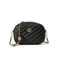 Women's Genuine Leather Retro Round Bag