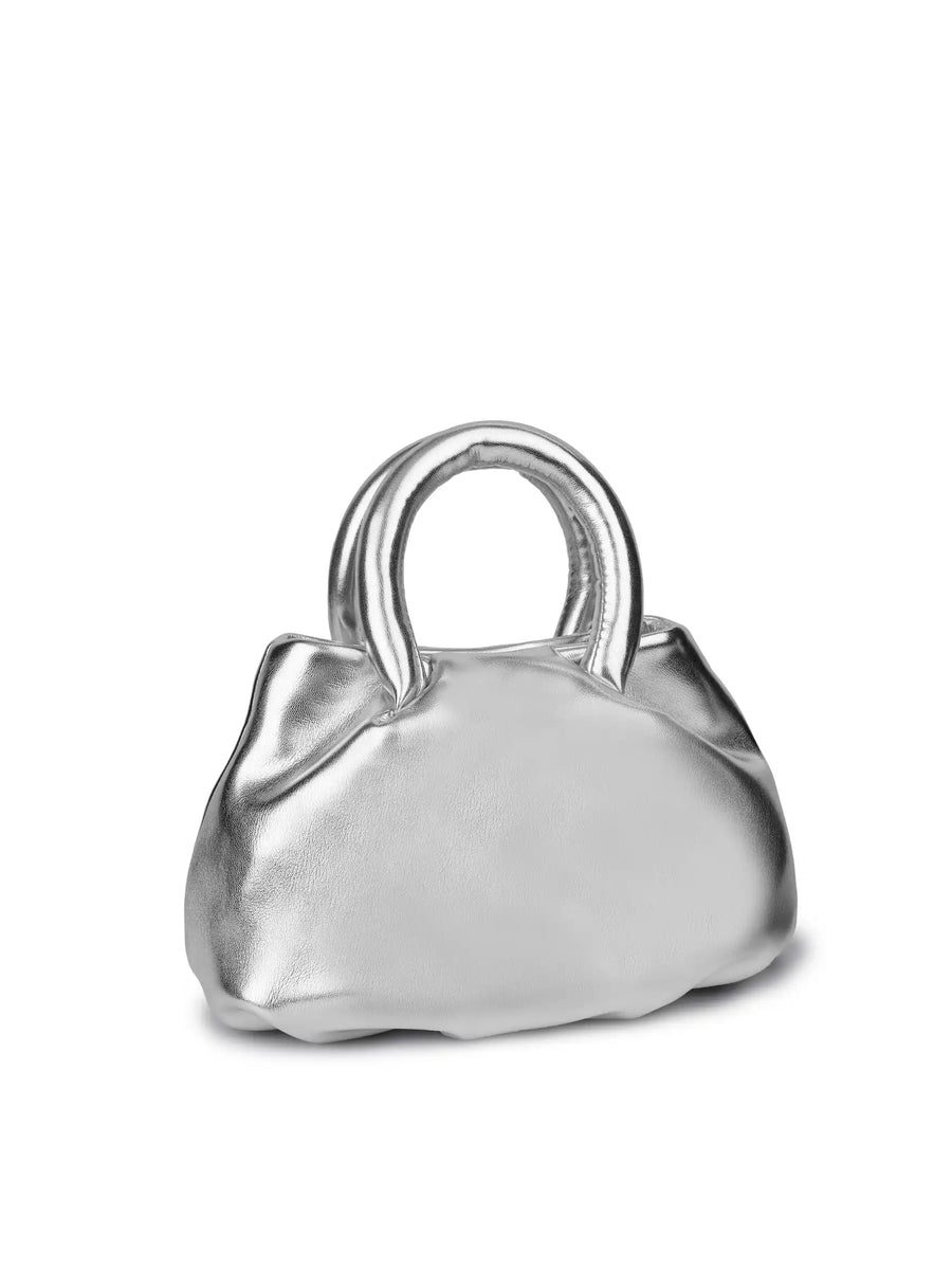 Gal Top Handle Crossbody Bag - Silver