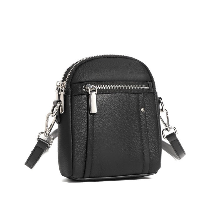 TOGO Cowhide Crossbody Versatile Fashion Phone Shoulder Bag