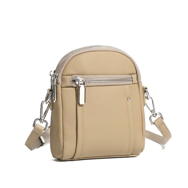 TOGO Cowhide Crossbody Versatile Fashion Phone Shoulder Bag