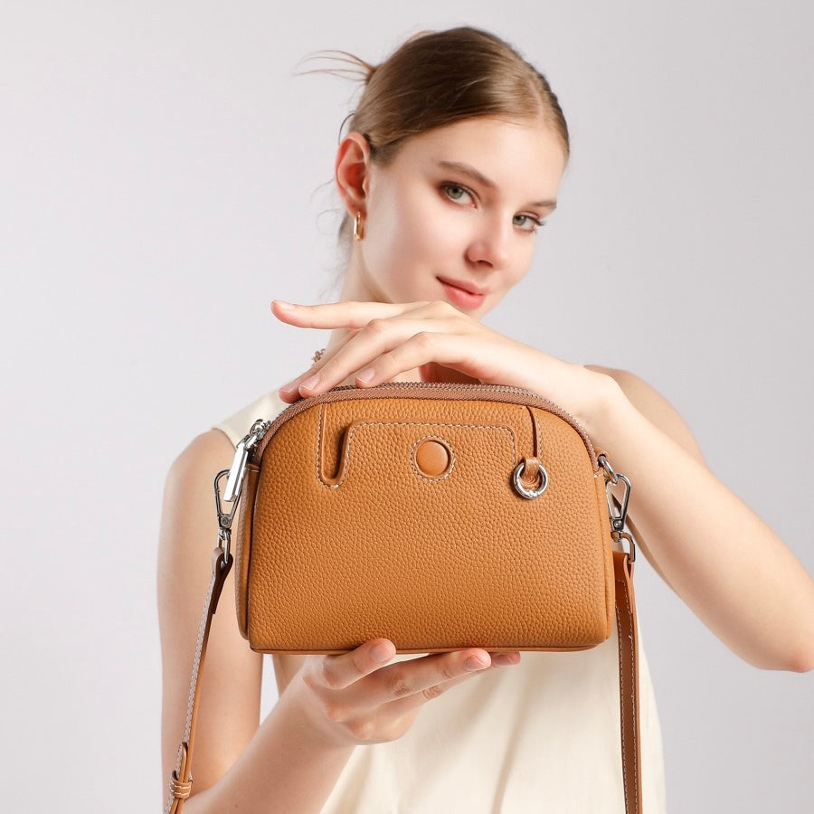Women's Genuine Cowhide Shoulder Versatile Crossbody Bag
