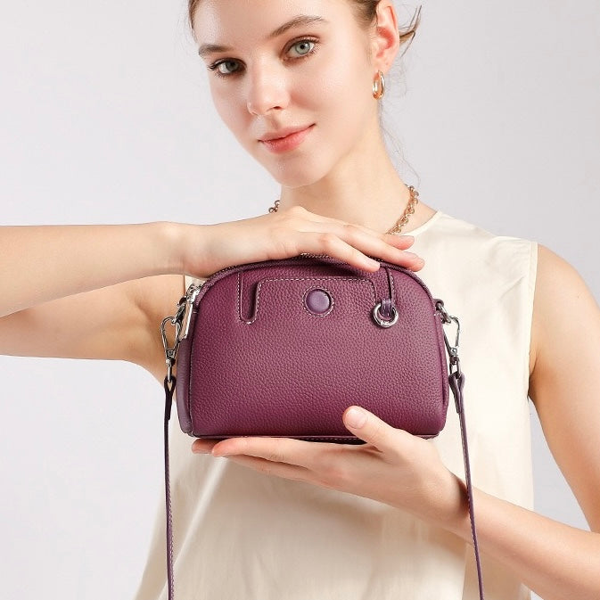 Women's Genuine Cowhide Shoulder Versatile Crossbody Bag