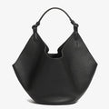 Women's Genuine Leather Large Capacity Basket Tote Bag