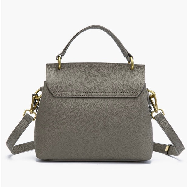 Women's Genuine Leather Shell Chain Crossbody Bag