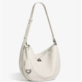 Women's Genuine Leather Designer Casual Crescent Bag