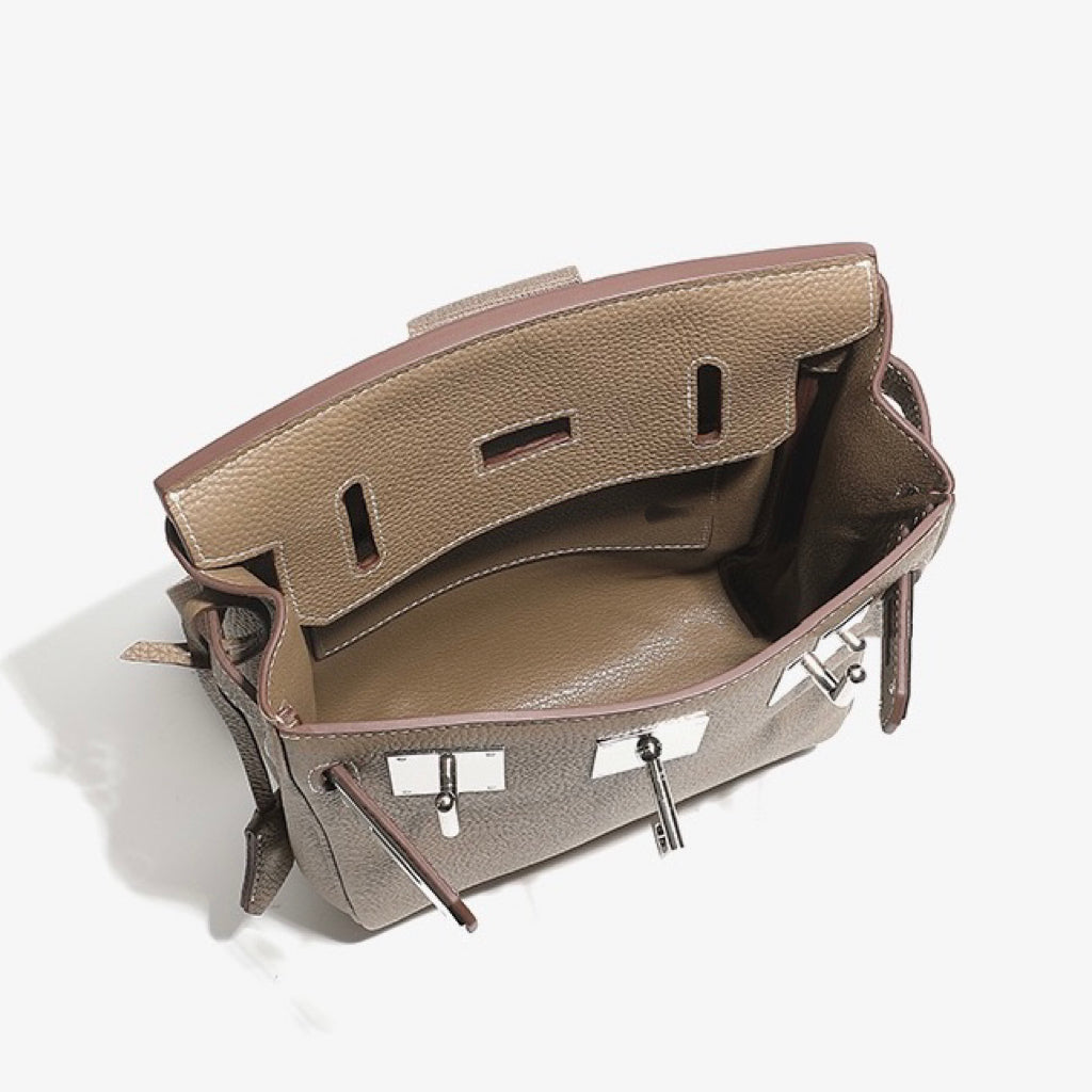 Women's Top Grain Cowhide Crossbody Chest Bag