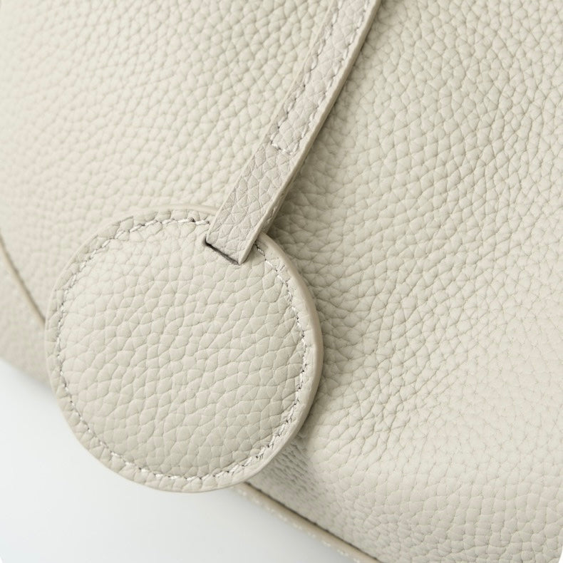 Women's Genuine Leather Boston Bag