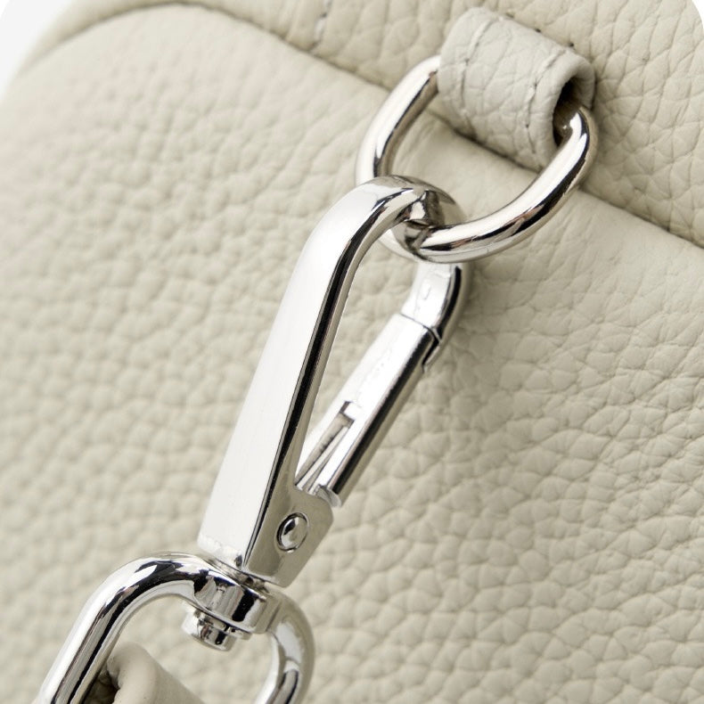 Women's Genuine Leather Boston Bag