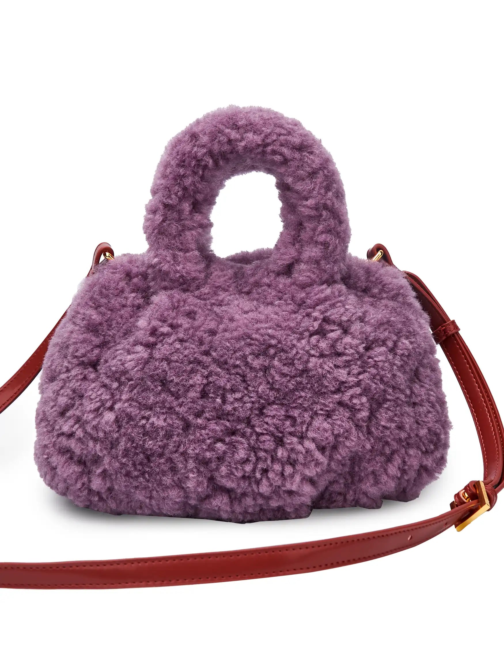 Gal Top Handle Crossbody Bag -  Grape Purple