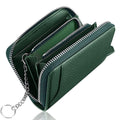 Timeless Leather Multi-Card Wallet with Cash Space