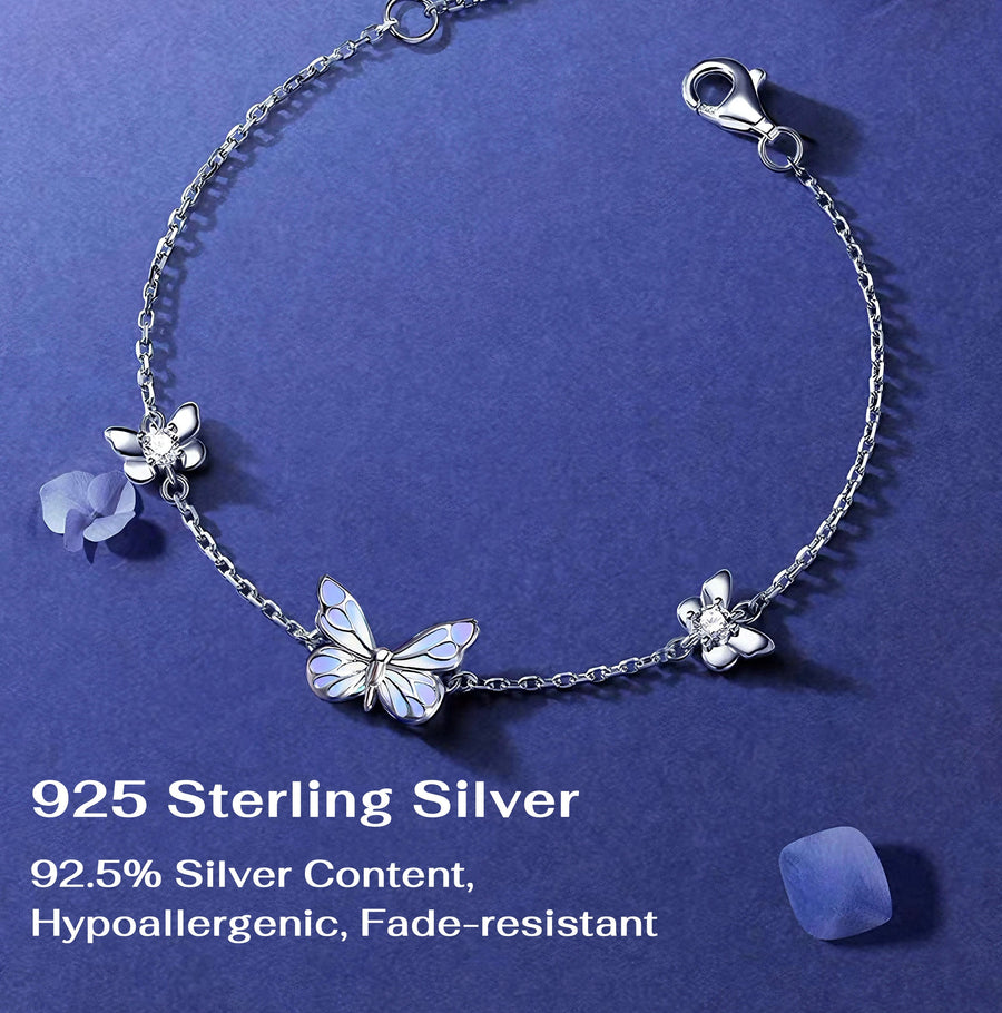 [Limited Edition] Dreamy Purple Butterfly Jewelry 2-in-1 Set