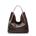 Large Capacity Minimalist Premium Genuine Leather Tote Bag