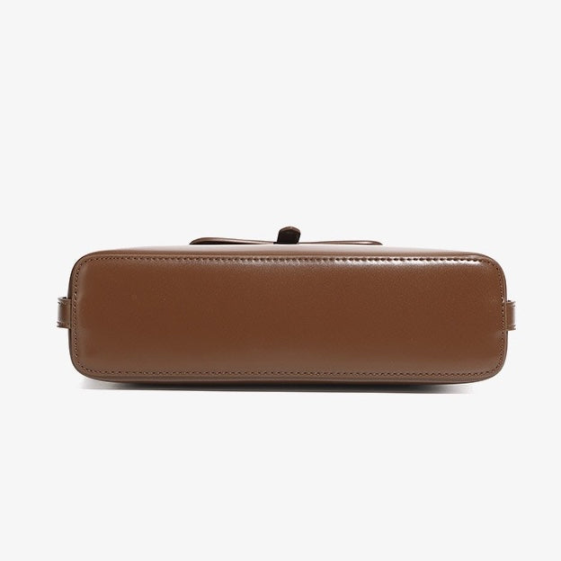 Commuter Elegant Versatile Handheld Shoulder Leather Bag