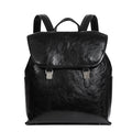 Genuine Leather Unisex Bronze-Era Casual Backpack