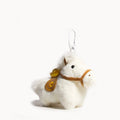Cozy Holiday Pony Plush Charm