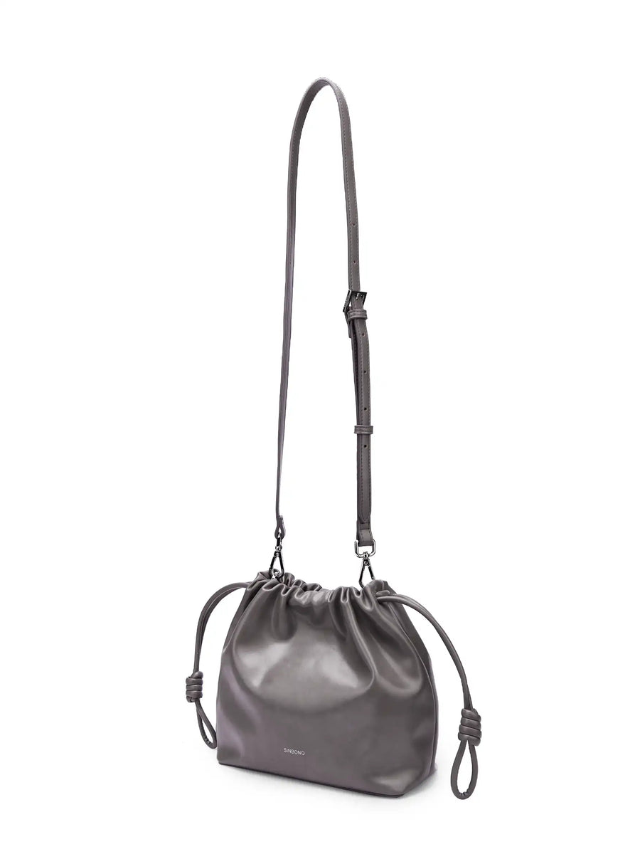 Clara Shoulder Crossbody Bag - Gray
