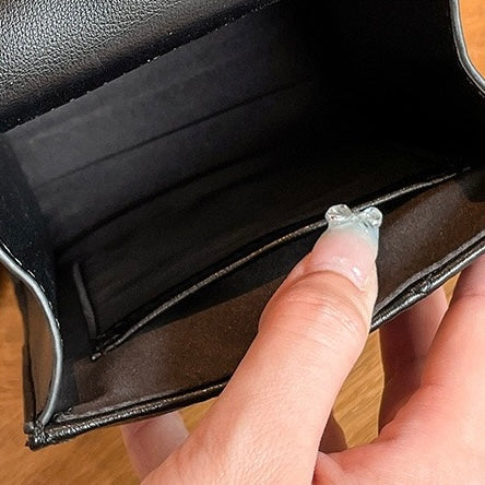 Women's Genuine Leather Chain Mini Crossbody Phone Bag with Chic Style