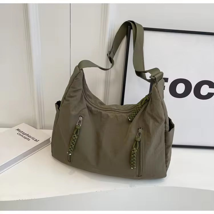 Heritage Nylon Shoulder Bag