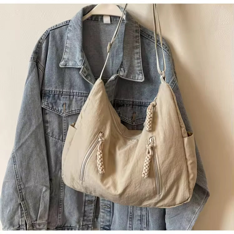 Heritage Nylon Shoulder Bag
