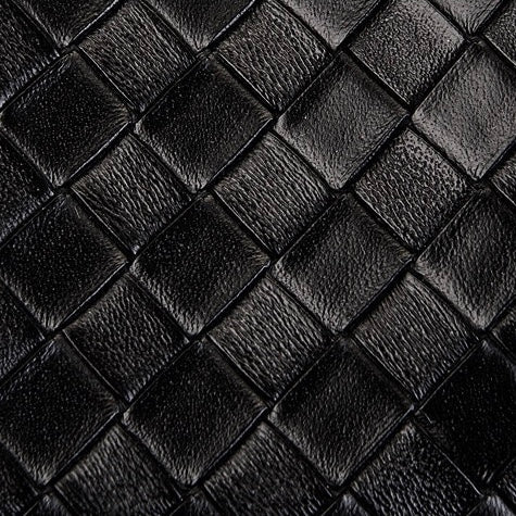 Premium Leather Woven Large Capacity Versatile Tote Crossbody Basket Bag