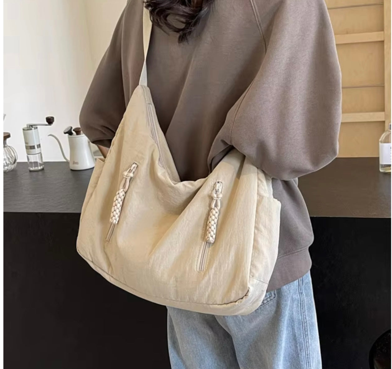 Heritage Nylon Shoulder Bag