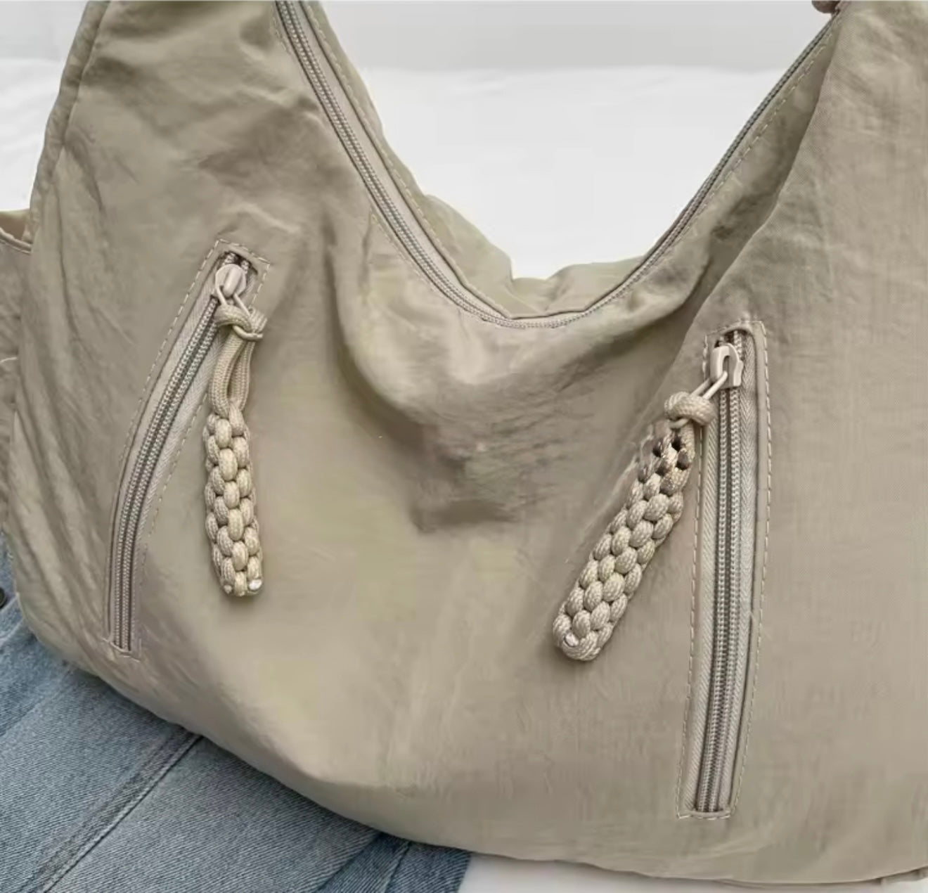Heritage Nylon Shoulder Bag