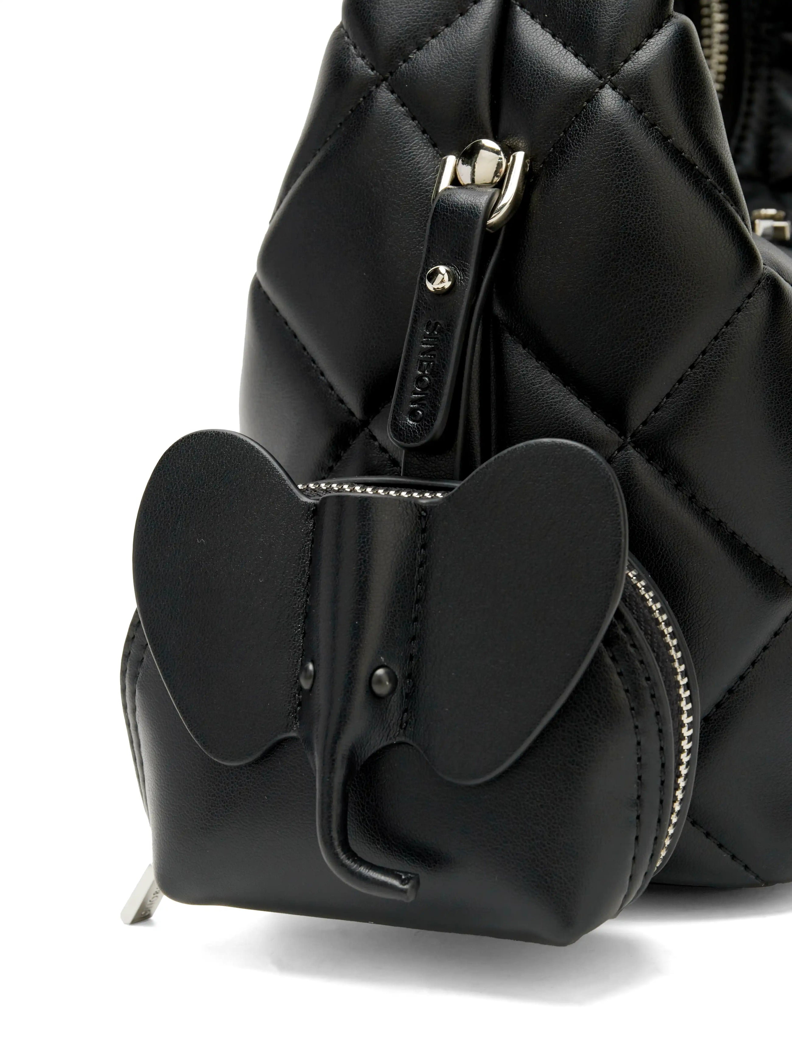 Vienna Top Handle  Crossbody Bag（2.0）- Black