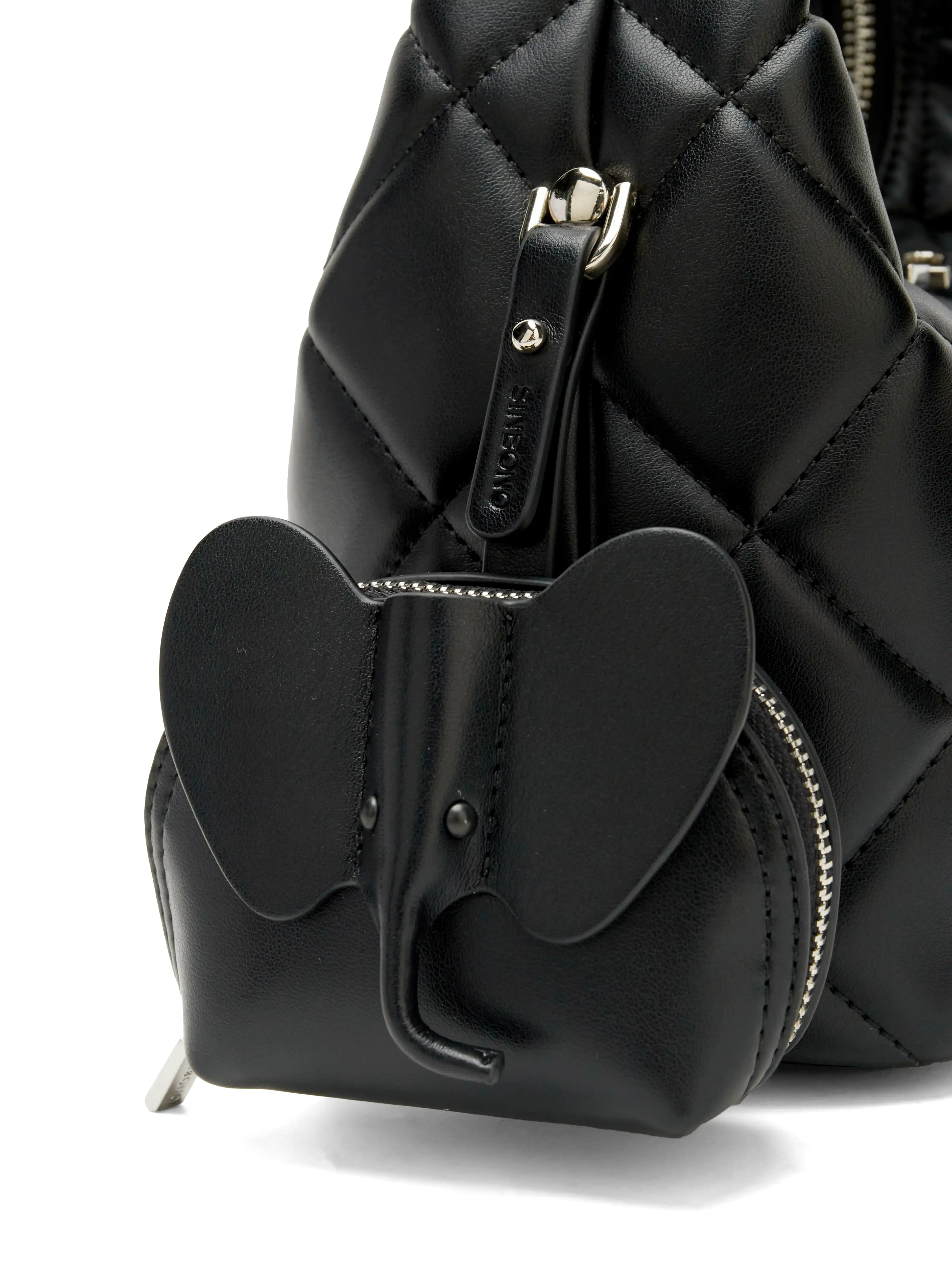 Vienna Top Handle  Crossbody Bag（2.0）- Black