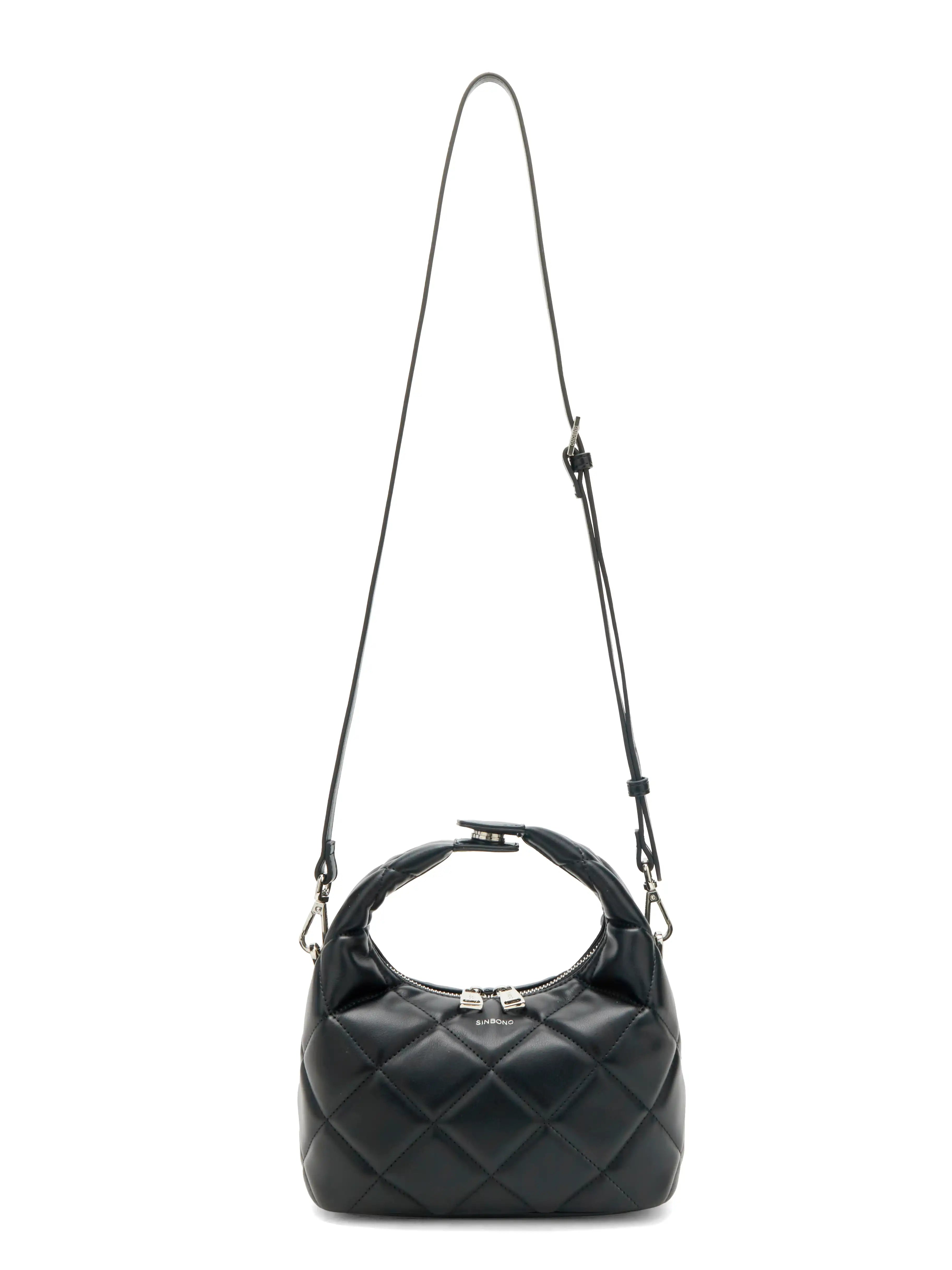 Vienna Top Handle  Crossbody Bag（2.0）- Black