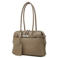 Women's Eclipse Genuine Leather Structured Tote Bag