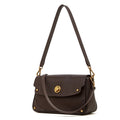 Women's Eclipse Ash Genuine Leather Buckle Crossbody Bag